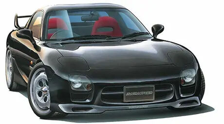 Fujimi 1/24 FD3S RX-7 A-Spec (w/GT W Wing) [ID-331] Plastic Model Kit