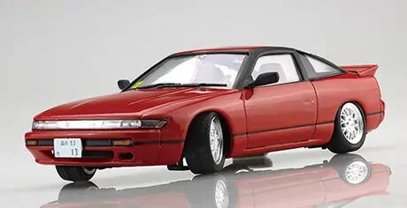 Fujimi 1/24 Sileighty (S13+RS13 Middle) (w/Carbon Hood Decal) [Tohge-25 EX-1] Plastic Model Kit