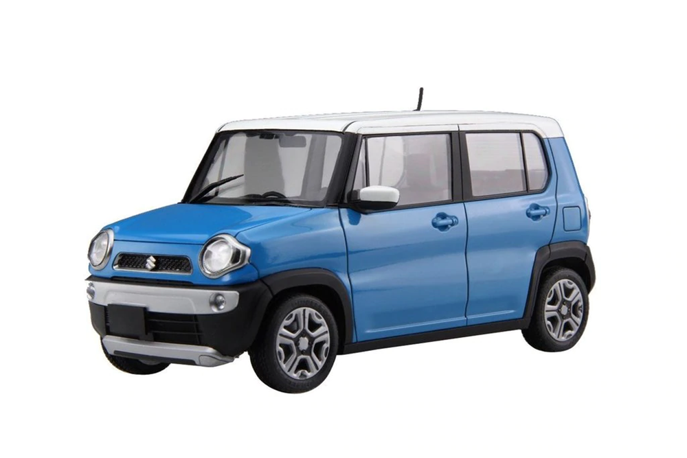 FUJ06602 Fujimi 1/24 Suzuki Hustler (Summer Blue Metallic) (C-NX-3) Plastic Model Kit [06602] Fujimi