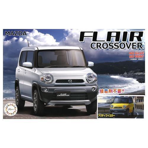 FUJ06604 Fujimi 1/24 Mazda Flair Crossover (Active Yellow) (C-NX-4 EX-1) Plastic Model Kit [06604] Fujimi