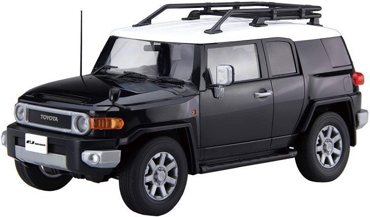 FUJ06614 Fujimi 1/24 Toyota FJ Cruiser (Two-tone Black) (C-NX-9 EX-1) Plastic Model Kit [06614]