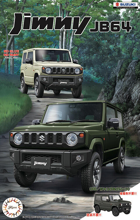 Fujimi 1/24 Suzuki Jimny JB64(XC / Jungle Green ) [C-NX-19] Plastic Model Kit