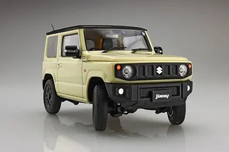 Fujimi 1/24 Suzuki Jimny JB64 (Chiffon Ivory Metallic/Black 2 Tone Roof) [C-NX-20 EX-1] Plastic Model Kit