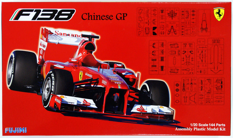 FUJ09176 Fujimi 1/20 F138 Chinese GP (GP-56) Plastic Model Kit [09176]