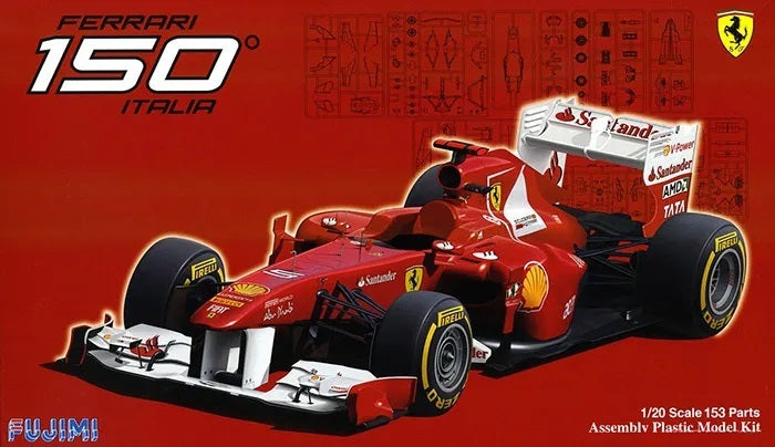 FUJ09201 Fujimi 1/20 150 Italy Japan GP (GP-13) Plastic Model Kit [09201] Fujimi