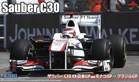 FUJ09208 Fujimi 1/20 Sauber C30 (Japan, Monaco, Brazil GP) (GP-22) Plastic Model Kit