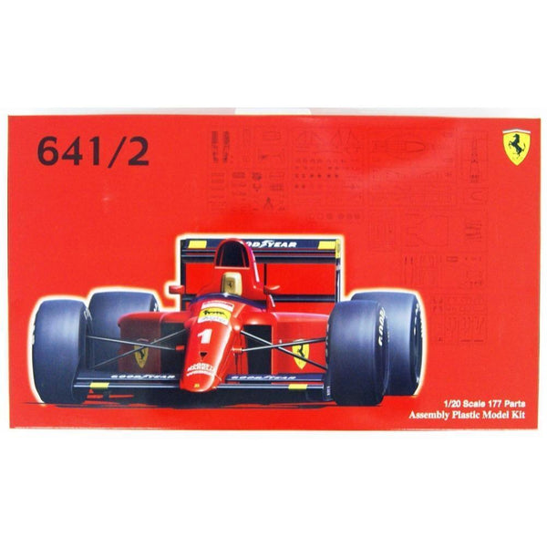 FUJ09214 Fujimi 1/20 Ferrari 641/2 (Mexico GP/France GP) (GP-26) Plastic Model Kit