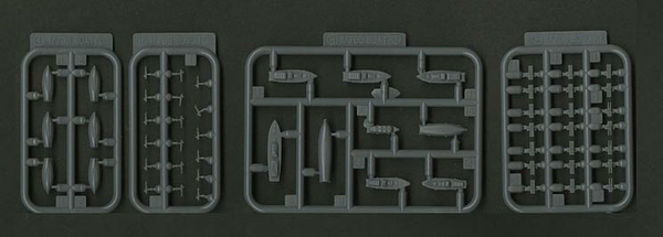 FUJ11348 Fujimi 1/700 IJN GUN SET (G-up No56) Plastic Model Kit Fujimi