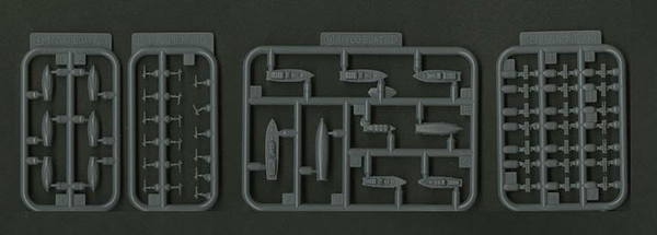 FUJ11348 Fujimi 1/700 IJN GUN SET (G-up No56) Plastic Model Kit