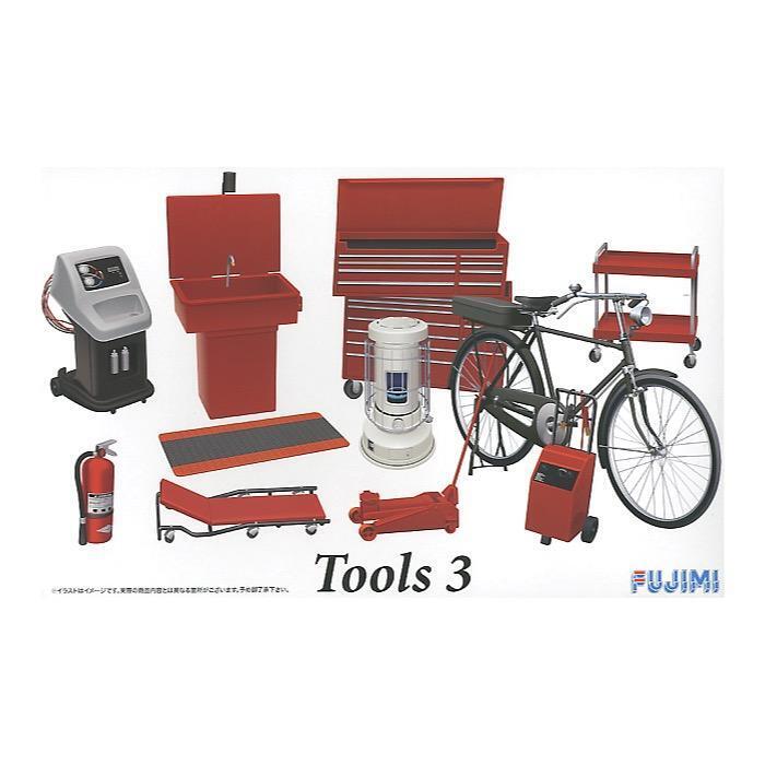 FUJ11373 Fujimi 1/24 Tools No3 (GT-27) Plastic Model Kit [11373] Fujimi