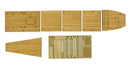 FUJ11448 Fujimi 1/700 Wood Deck Seal for IJN Aircraft Carrier Kaga Triple Flight Deck (G-up No104) Fujimi