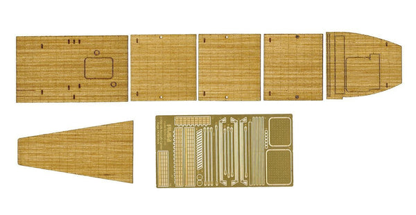 FUJ11448 Fujimi 1/700 Wood Deck Seal for IJN Aircraft Carrier Kaga Triple Flight Deck (G-up No104)