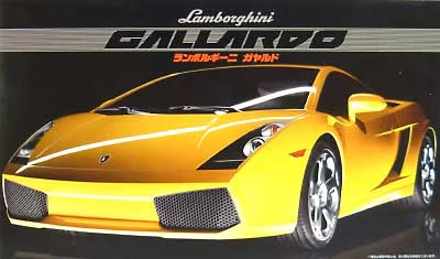 FUJ12213 Fujimi 1/24 Lamborghini Gallardo (RS-52) Plastic Model Kit [12213] Fujimi