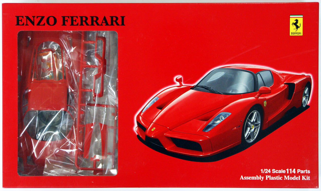 FUJ12334 Fujimi 1/24 Enzo Ferrari DX Plastic Model Kit Fujimi