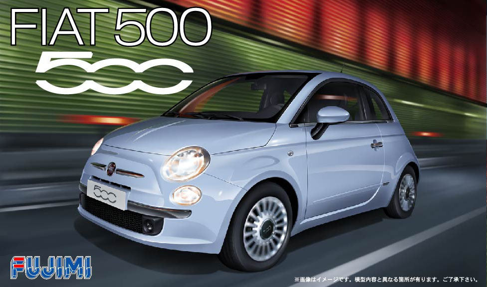 FUJ12362 Fujimi 1/24 FIAT 500 (RS-77) Plastic Model Kit Fujimi
