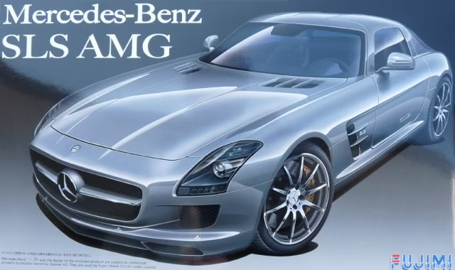 FUJ12392 Fujimi 1/24 Mercedes-Benz AMG SLS (RS-86) Plastic Model Kit [12392] Fujimi