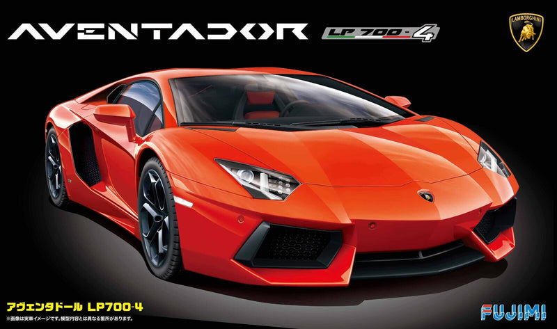 FUJ12397 Fujimi 1/24 Lamborghini Aventador (RS-89) Plastic Model Kit