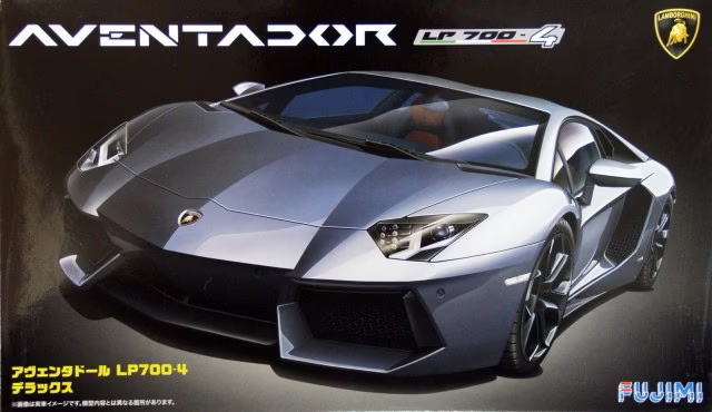 FUJ12558 Fujimi 1/24 Lamborghini Aventador DX (RS-71) Plastic Model Kit [12558] Fujimi