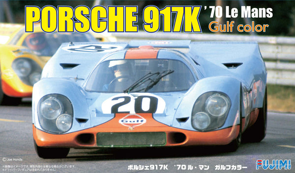 FUJ12613 Fujimi 1/24 Porsche 917K `70 Le Mans Gulf Color (RS-4) Plastic Model Kit [12613]