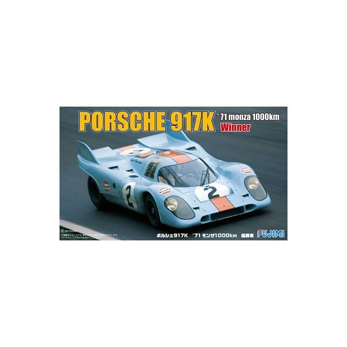 FUJ12616 Fujimi 1/24 Porsche 917K `71 Monza 1000km Winner (RS-98) Plastic Model Kit [12616] Fujimi