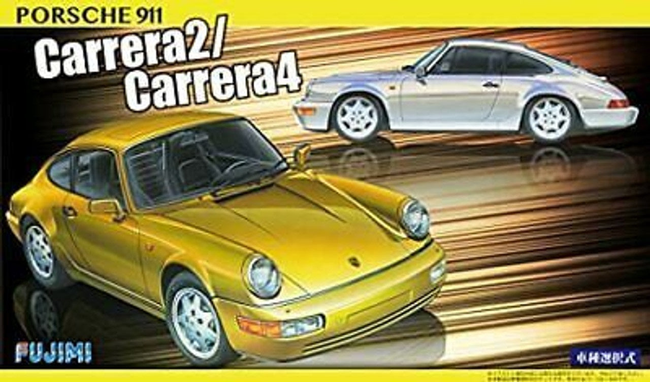FUJ12672 Fujimi 1/24 Porsche 911 Carrera 2/Carrera 4 (RS-13) Plastic Model Kit Fujimi
