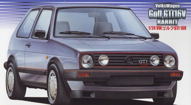 FUJ12675 Fujimi 1/24 Golf GTI 16V (RS-18) Plastic Model Kit [12675] Fujimi