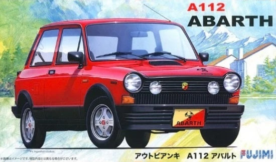 FUJ12686 Fujimi 1/24 Autobianchi A112 Abarth (RS-10) Plastic Model Kit [12686]