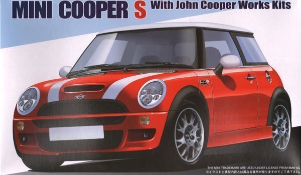 FUJ12688 Fujimi 1/24 Cooper S John Cooper Works (RS-43) Plastic Model Kit [12688] Fujimi
