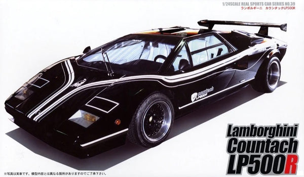 FUJ12692 Fujimi 1/24 Countach LP500R (RS-39) Plastic Model Kit [12692]