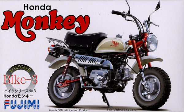 FUJ14127 Fujimi 1/12 Honda Monkey (Bike-No3) Plastic Model Kit