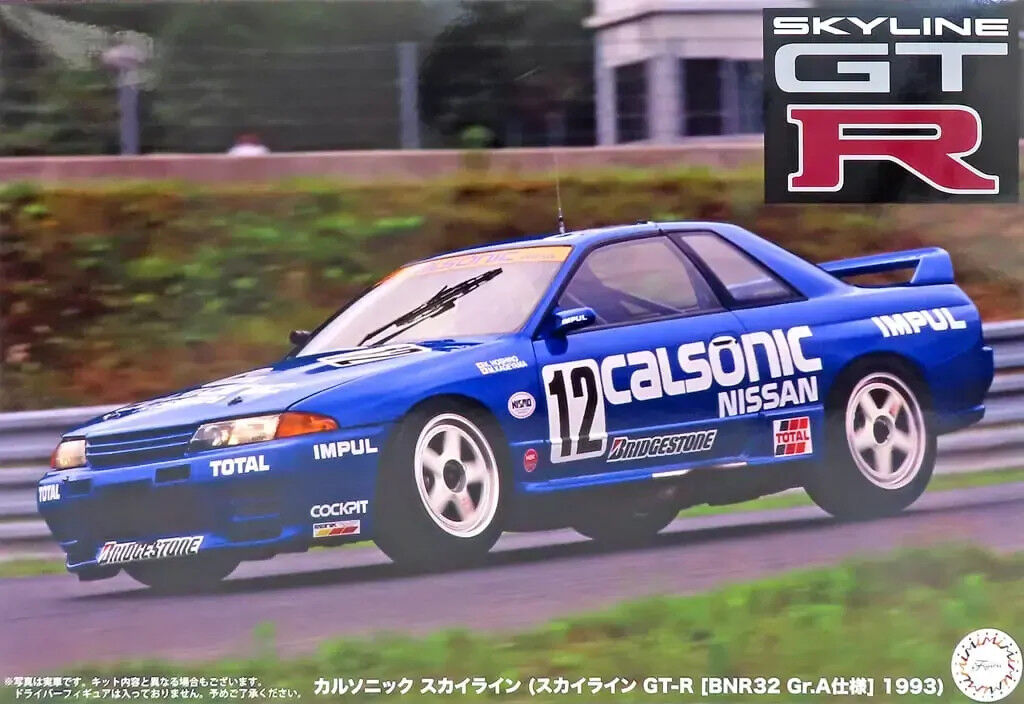 Fujimi 1/12 AXES9 Calsonic Skyline (BNR32 1993 JTC) [Axes No.9] Plastic Model Kit