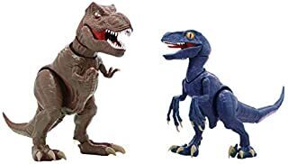 FUJ17085 Fujimi 17085 Dinosaur Edition Tyrannosaurus v Velociraptor Showdown Set (FI No.4) Plastic Model Kit Fujimi