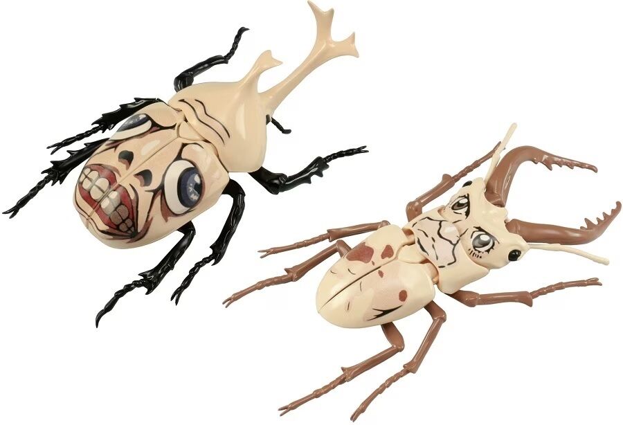 Fujimi Attack on Titan Ver. Beetle & Stag Beetle Pure Titans [FI No.256] Plastic Model Kit