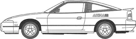 Fujimi 1/24 180SX Kenji  [ISD-007] Plastic Model Kit