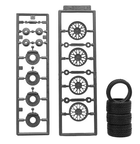 Fujimi 1/24 BBS LM 18inch [Wheel-02] Wheels for Plastic Models