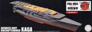 FUJ45155 Fujimi 1/700 IJN Aircraft Carrier Kaga Three Flight Deck Full Hull (KG-33) Plastic Model Kit [45155] Fujimi