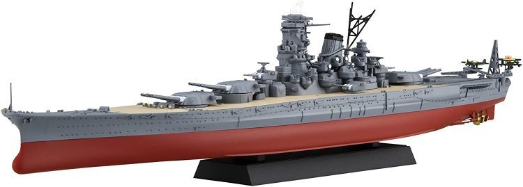 FUJ46035 Fujimi 1/700 IJN Battleship Yamato 1941 (NX-14) Plastic Model Kit [46035] Fujimi
