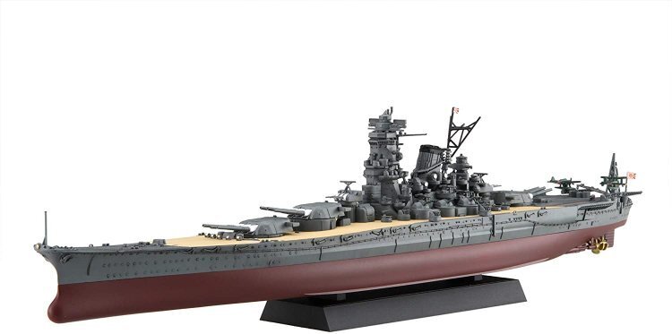 FUJ46080 Fujimi 1/700 IJN Battleship Yamato 1944 Sho Ichigo Operation (NX-9) Plastic Model Kit [46080]