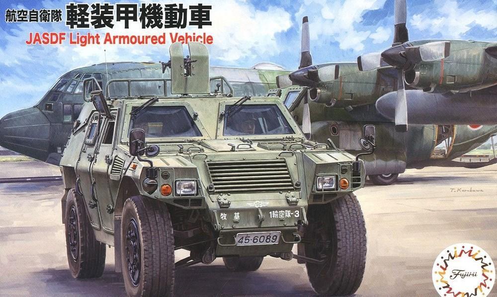 FUJ72313 Fujimi 1/72 JASDF Komatsu Light Armored Vehicle (Mi-14) Plastic Model Kit Fujimi