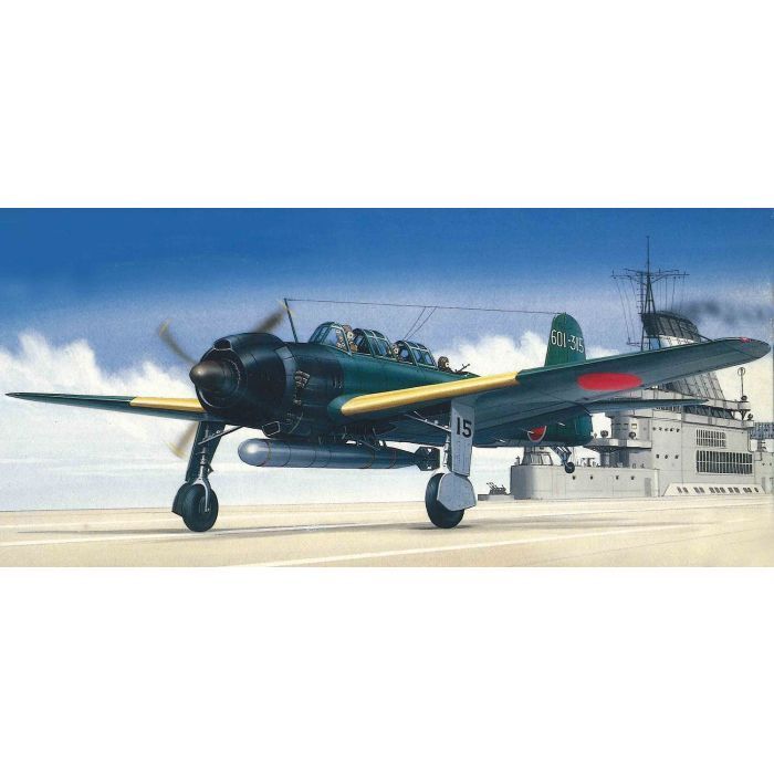 FUJ72340 Fujimi 1/72 B6N Tenzan Model 11/12/12-Kou (C-41) Plastic Model Kit Fujimi
