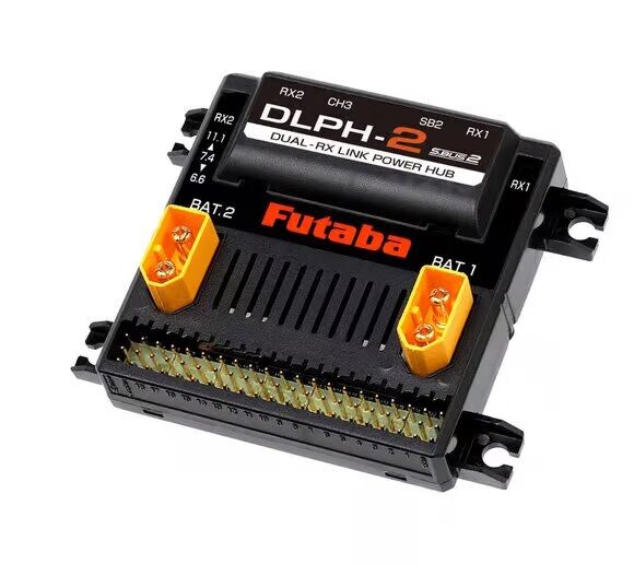 Futaba Dual Receiver Link Power Hub 2 [FUTDLPH2]