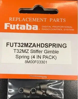 Futaba T32MZ Stiffer Gimble Spring (4 IN PACK) ST57 [FUT32MZAHDSPRING]