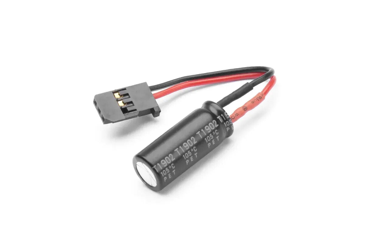 Futaba 1800UF Receiver Capacitor R603FS/R604FS EP Car [FUTRXCCT1800UF]