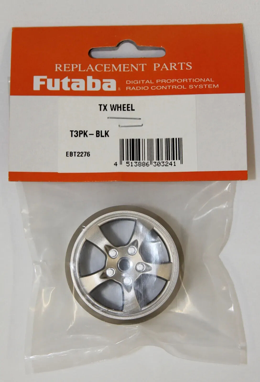 Futaba T3PKB Wheel For 3PK [FUTWHEELT3PKB]