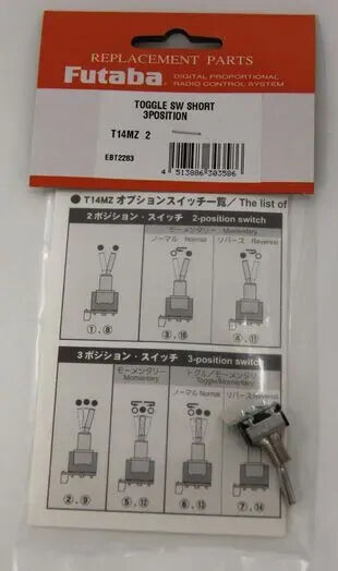 Futaba 18MZ  TOGGLE SW 3TF101E(Short 3 position) [FUTEBT2283]