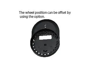 Futaba 7PX 4PX 4PV APA steering wheel offset adapter [FUT7PXDROP]