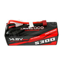 Gens Ace 4S 5300mAh 14.8V 60C Hardcase/Hardwired LiPo Battery (Deans) Gens Ace