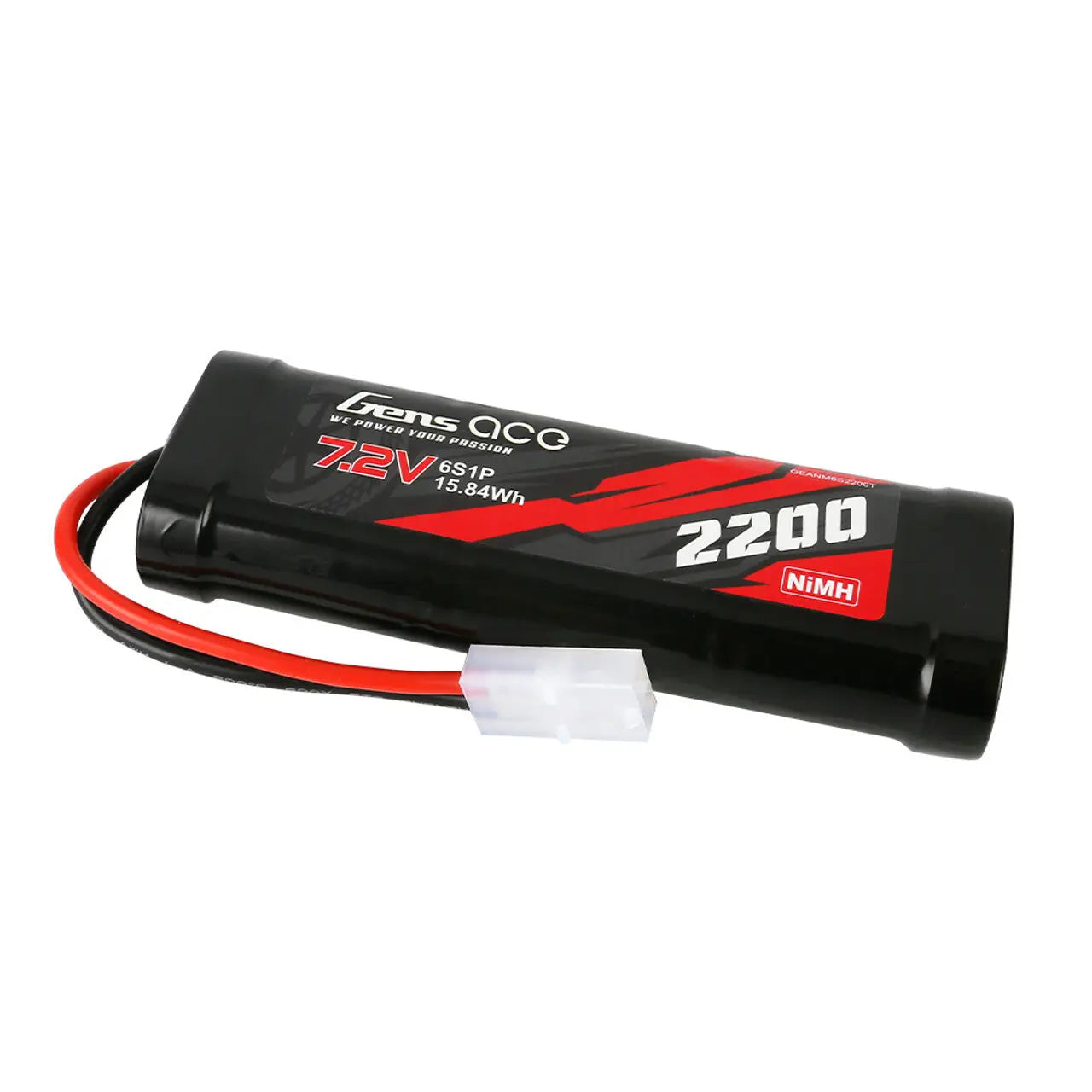 Gens Ace 6S 2200mAh 7.2V  Soft Case NiMH Battery (Tamiya) Gens Ace