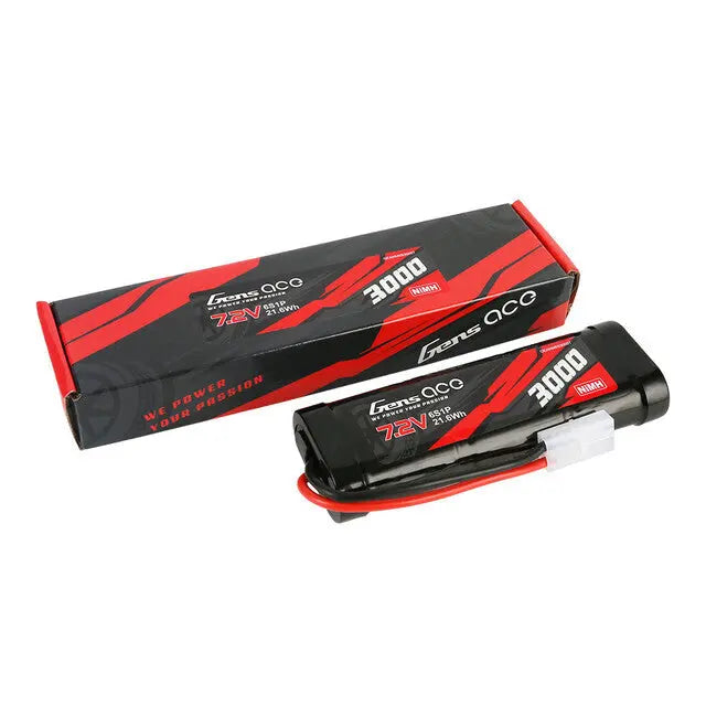 Gens Ace 6S 3000mAh 7.2V  Soft Case NiMH Battery (Tamiya) Gens Ace