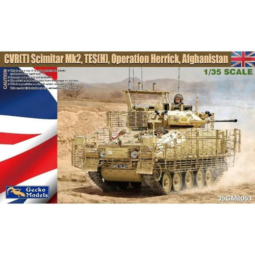 GM35051 Gecko 1/35 CVR(T) Scimitar Mk2 TES(H) Plastic Model Kit